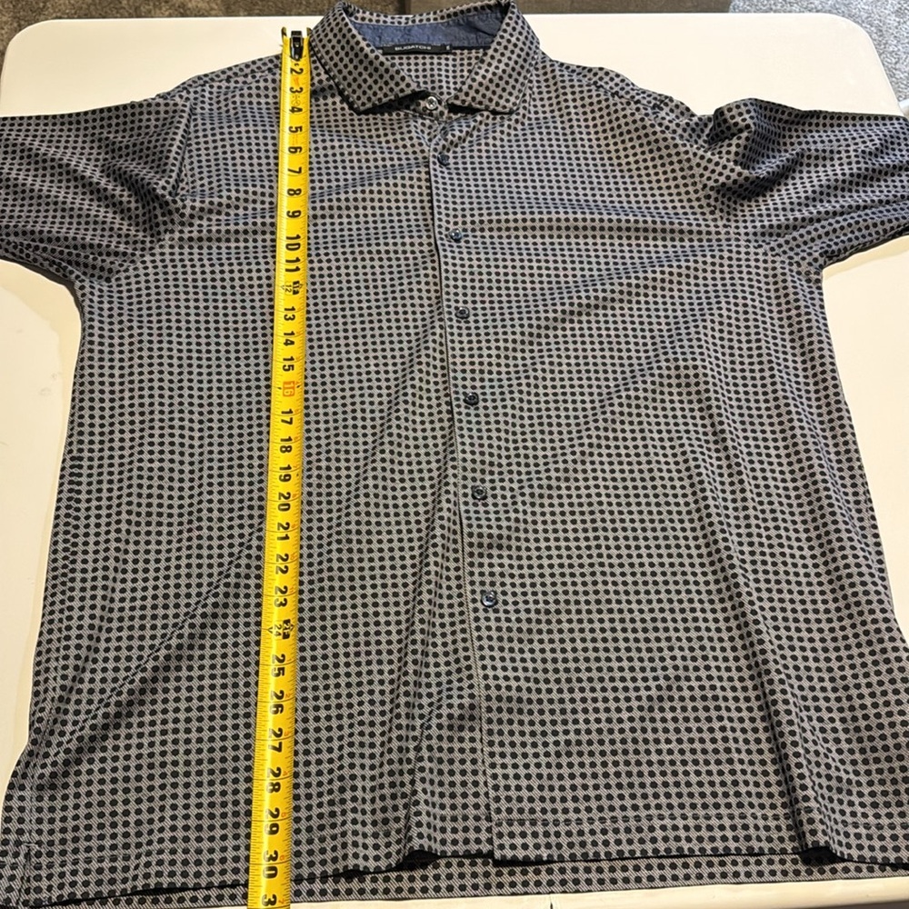 Bugatchi Men's Navy Patterned Shirt - Picture 4 of 8